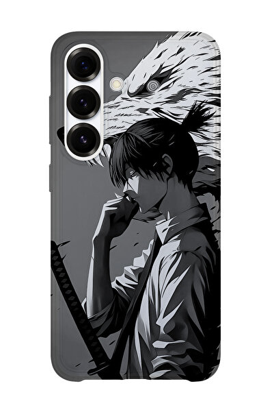 Samsung Galaxy A26 Uyumlu Baskılı Şeffaf Telefon Kılıfı | Koleksiyon: AnimeSoul Sketchbook