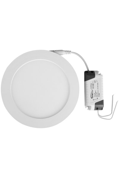 NOVELITE Spot încastrat rotund cu LED SMD 20W Alb 6400K, NOVELITE, Mini panou...