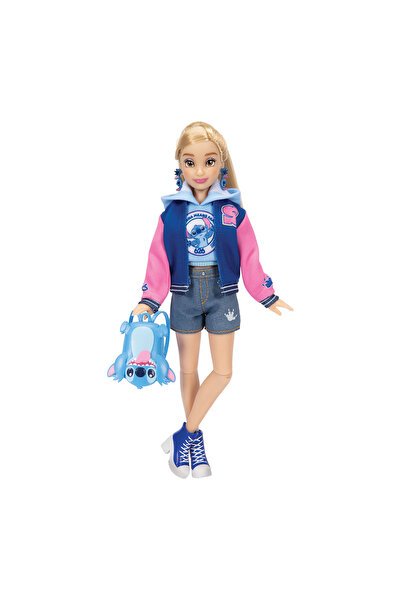 Jakks Pacific Disney ily 4ever Stitch Kolej Temalı Bebek ve Aksesuarları 23946