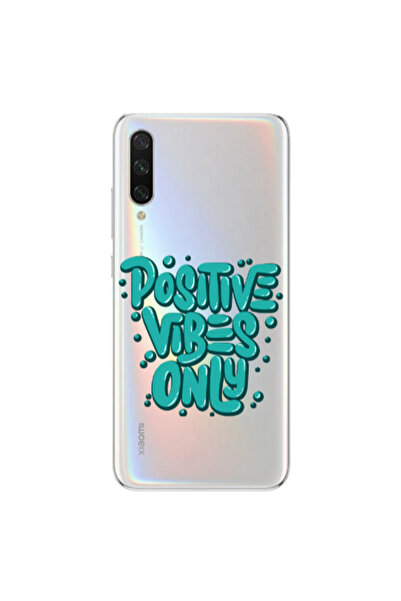 Other Xiaomi Mi 9 Lite Positive Vibes Only Transparent Silicone TPU Θήκη