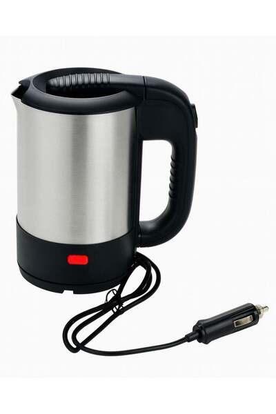Olympia Car Electric Kettle – 500ml Stainless Steel Travel Boiler – Portable ...