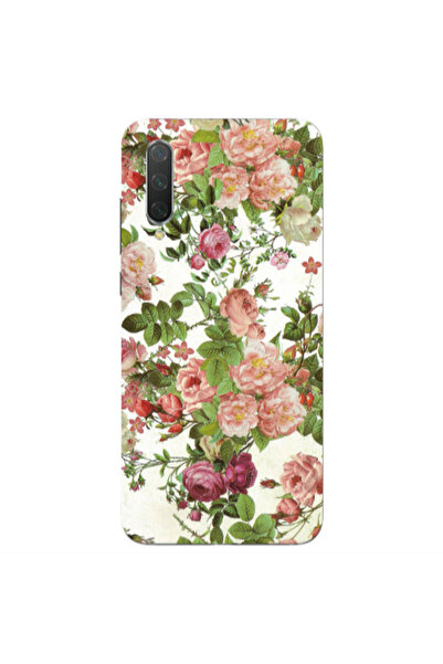 Other Xiaomi Mi 9 Se Pink roses 2 Transparent Silicone TPU Θήκη