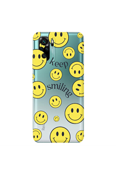 Other Xiaomi Redmi Note 10S Keep Smiling Transparent Silicone TPU Θήκη