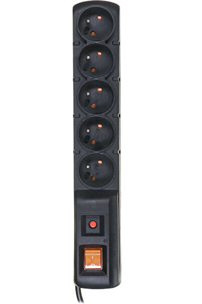 Acar Ltd Acar ALP-ACARF5 Πολύπριζο με προστασία από υπερτάσεις, 5 θέσεων, με ...