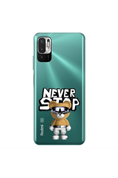 Other Xiaomi Redmi Note 10 Pro 5G Never stop Transparent Silicone TPU Θήκη