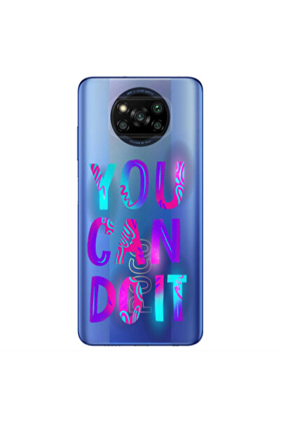 Other Xiaomi Poco X3 /X3 Pro You Can Doit Transparent Silicone TPU Θήκη