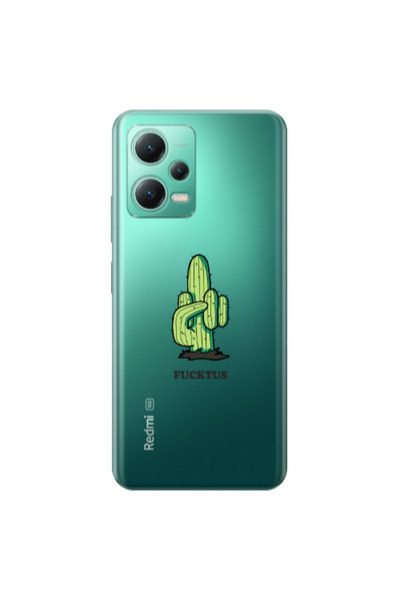 Other Xiaomi Redmi Note 12 Pro Plus 5G Green Cactus Transparent Silicone TPU ...