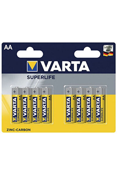Varta Υπέρ-βαρέως τύπου μπαταρίες ζάνκκο AA 1.5V, συσκευασία 8 τεμαχίων