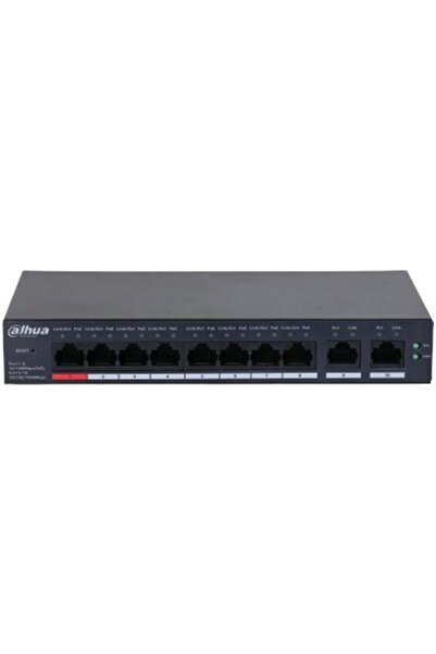 DİĞER1111 DAHUA 8 PORT POE 110W 2-UPLINK GIGABİT CLOUD YÖNETİLEBİLİR SWICTH CS 4010 -8ET-110
