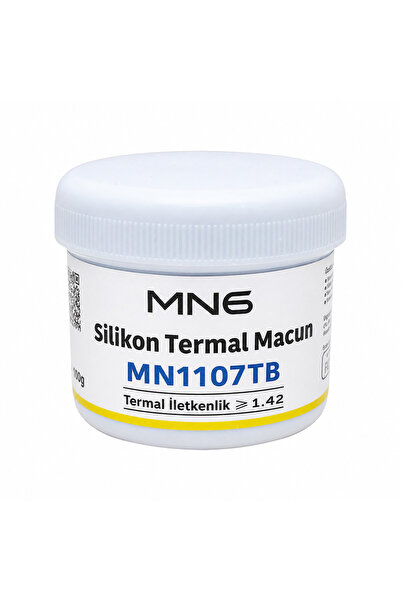 MN6 Mn1107Tb 100 Gr White Thermal Paste 1.42 W/Mk Cpu Gpu Chipset Led Module ...