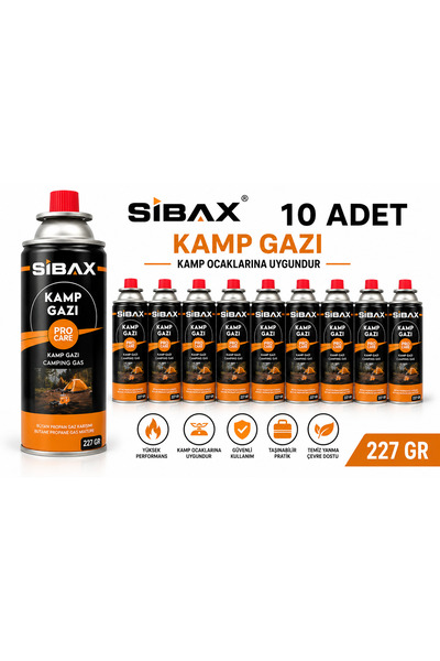 Sibax KAMP GAZI 10 ADET