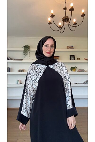 Melek aydın leopard print dress