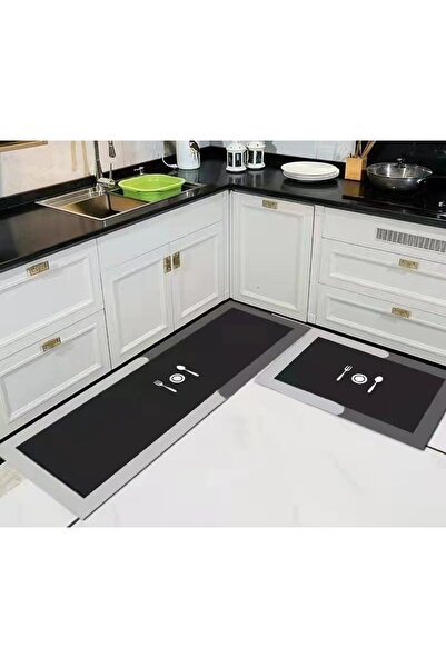 Dessa Set de 2 covorașe antiderapante din microfibră, 40×120 cm + 40×60 cm, b...