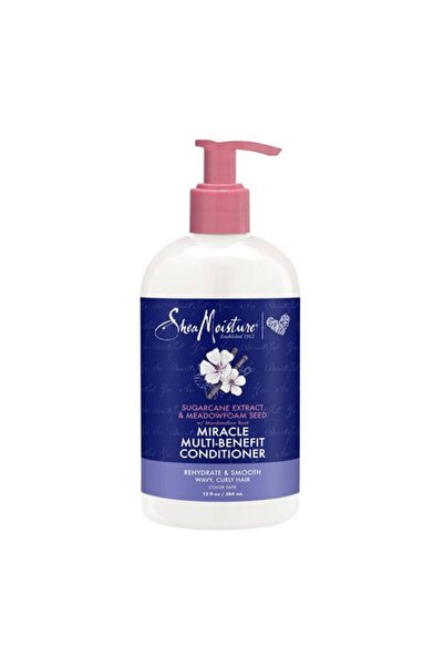 Shea Moisture بلسم مرطب خالٍ من الكبريتات بخلاصة قصب السكر ونبات الميدوفوم