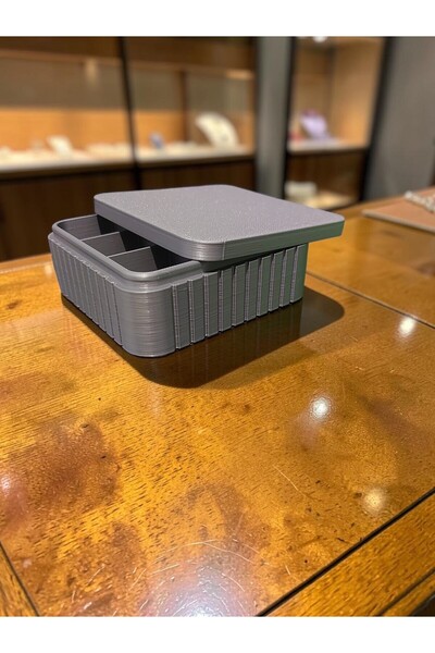 Home JewelCase Seyahat Mini Takı Kutusu Gümüş – Kadın Takı Organizeri Küpe Ko...