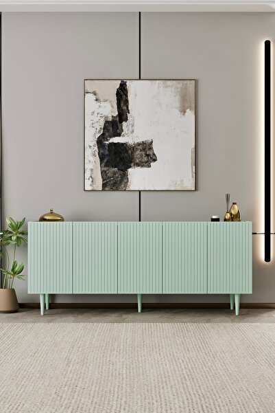 enwood Capella MDF 5 Kapaklı Konsol 200 cm