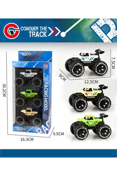 Tradesor Σετ αυτοκίνητα Τζιπ Off Road - 9616-10 - 232872