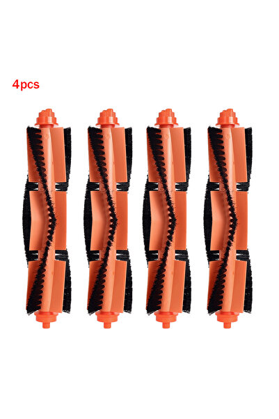 Choice1 طقم غطاء فرشاة رولر فرشاة رئيسية مكون من 4 قطع لـ Mijia Mop 2S/Mop Pr...