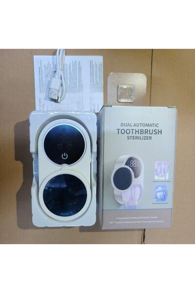 Choice White Mini Portable Rechargeable Travel Toothbrush Sterilizer Inductio...