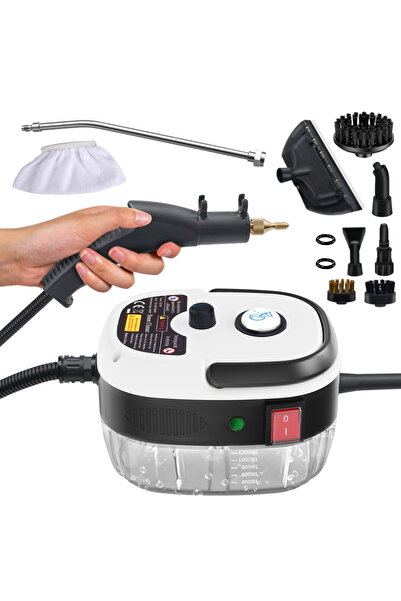Choice1 220 V WHITE Pressure Steam Cleaner Portable Handheld Cleaner Air Cond...