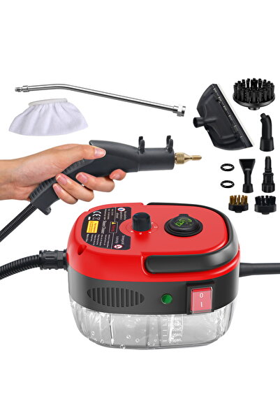Choice 220 V Red Household High Pressure Steam Cleaner Portable Handheld Clea...