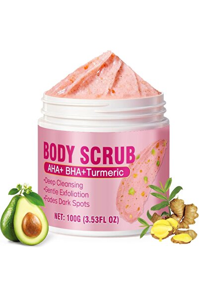 BODYSCRUB Απολεπιστικό σώματος, απολεπιστικό σώματος με κουρκουμά και αβοκάντ...