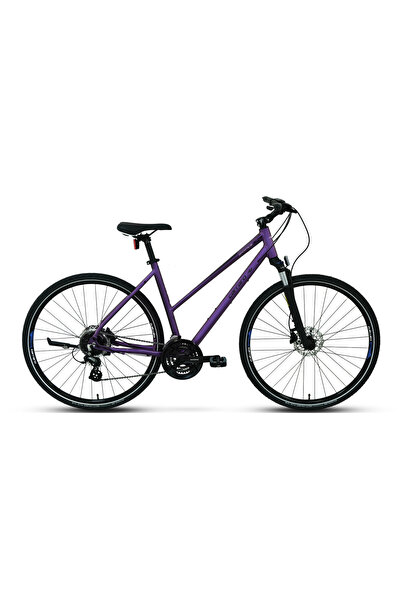 Carraro SPORTIVE 226 KADIN ŞEHİR BİSİKLETİ 457H HD 28 JANT 24 VİTES MAT MOR K...