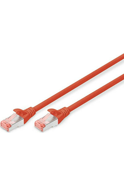 Digitus Cablu Ethernet Gigabit S/FTP Cat.6 1m Roșu Cod: DK-1644-010/R