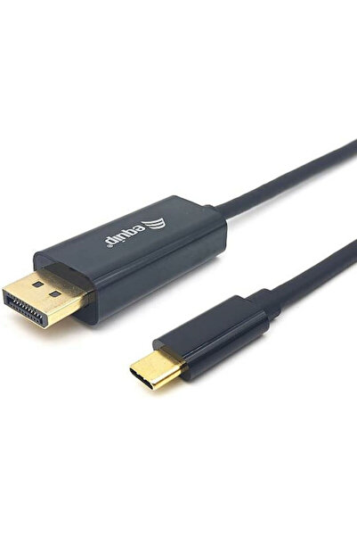 EQUIP Cablu video USB-C tată - DisplayPort Gri 2m 133427
