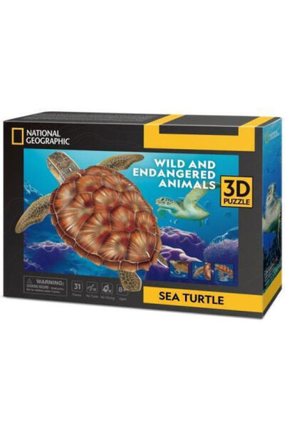 Cubic Fun Puzzle 3D Broască Țestoasă de Mare 31 Piese Cod: DS1080H