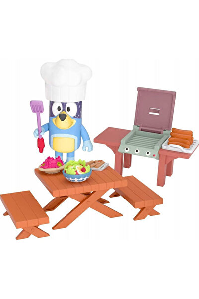 Moose Toys Set de grătar cu figurine Bluey 13030 Blu 13030