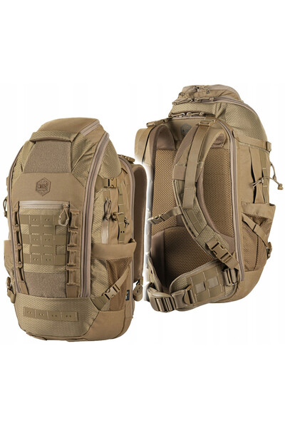 M-TAC Rucsac Small Elite Hex 36L, Coyote, 57x28x18cm, sistem MOLLE, material ...