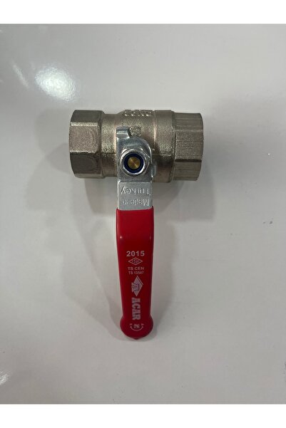 Genel Markalar 1 1/4” Pirinç Küresel Vana – Tam Geçişli İç Dişli Su Vanası – ...