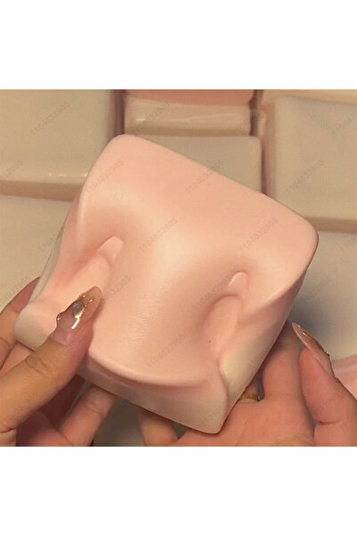 Choice 1 pc Squishy Double-Sided Sticky Rice Cake Pink Slow Rising Rice Cake ...