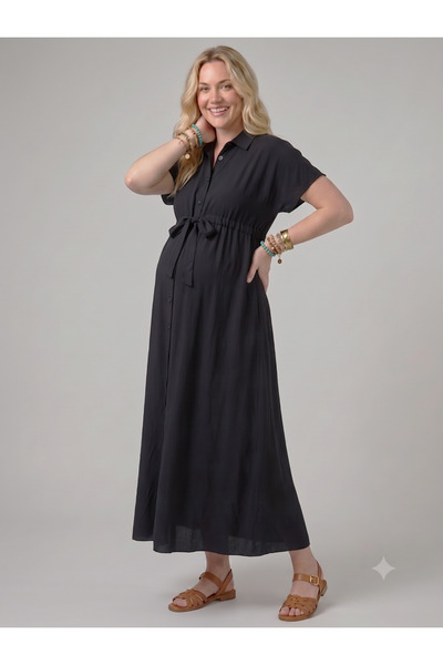 Entarim Maternity Viscon Maxi Dress