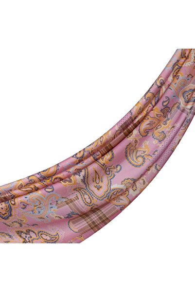 ipekevi Patchwork Patterned Tensoft Shawl 03920-Candy Pink