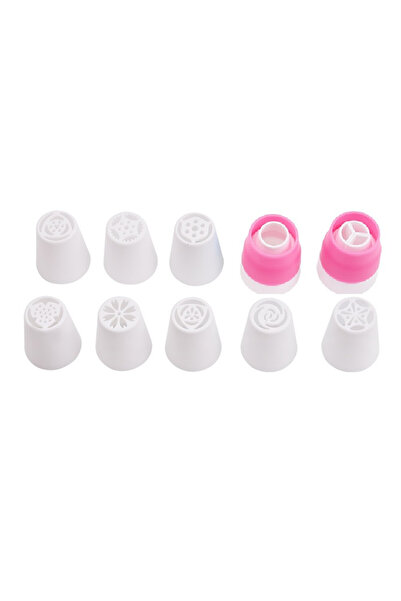 adhoreca Set 10 duiuri plastic pentru ornat prajituri