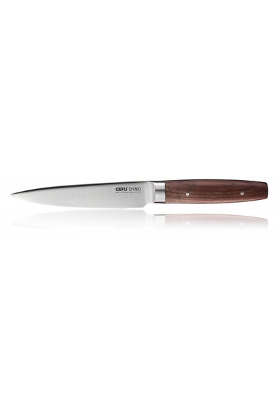 GEFU Cutit de curatat legume ENNO, otel inoxidabil, 13.5x2x2.6cm, maner nuc