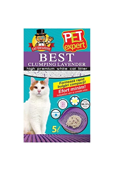 pet expert Așternut igienic pentru pisici, Pet Expert, Aglomerant, Lavandă, B...