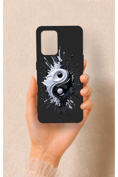 Vip Case Oppo-A74 Compatible Silicone Case with Good and Bad Patterns