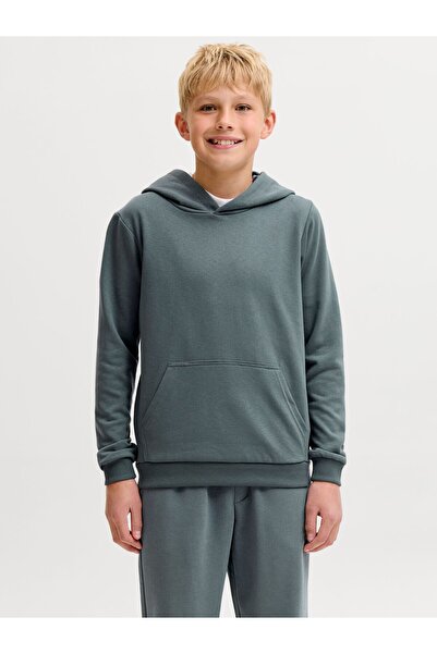 Jack & Jones Junior Kapuzenpullover Einfarbig Kapuzenpullover Boys