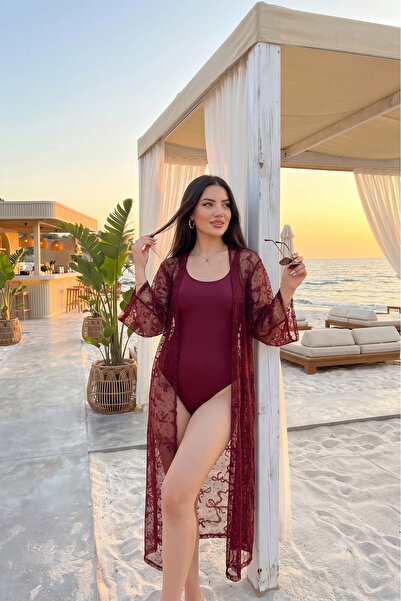 SahraAfra Kadın Uzun Kimono