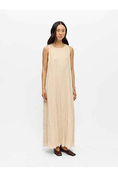 Object Maxikleid Bundfalten