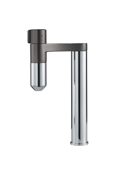 Franke Χρωμέ / Gun Metal Μπαταρία Φιλτραρίσματος Vital Capsule Filter