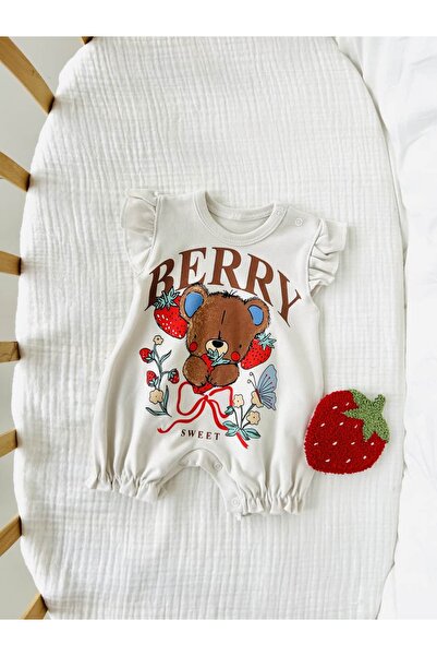 NUNU BABY Berry Baskılı Tulum