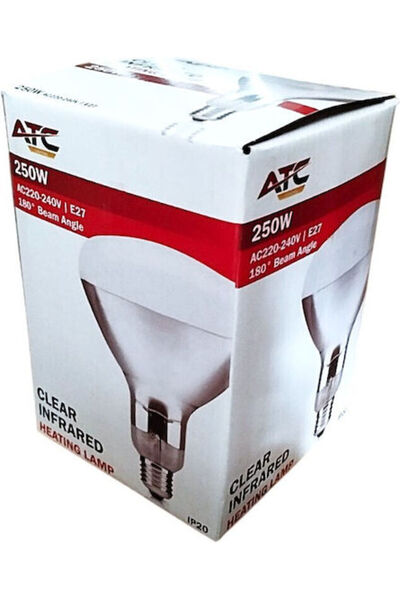 ATC Λάμπα Υπερύθρων 250W Κωδικός: 25.002.0002