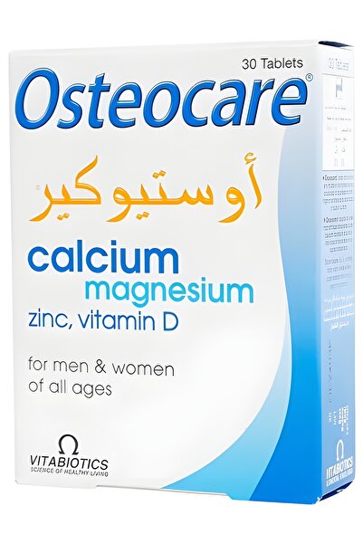 Osteocare calcium magnesium zinc, vitamin D 30 Tablets