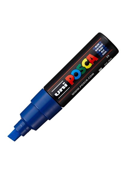 POSCA Μαρκαδόρος με χοντρή μύτη σκαρπέλου, Μπλε (PC-8K-ΜΠΛΕ)