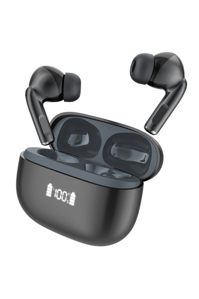 Celebrat earphones με θήκη φόρτισης W72, True Wireless, 10mm, 33/380mAh, ANC ...