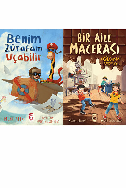 Timaş Çocuk Benim Zürafam Uçabilir (Mert Arık) ve Bir Aile Macerası - Çikolat...